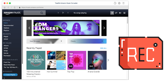 Amazon Music の音楽を高音質のまま録音保存