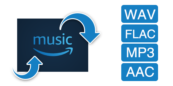 Amazon Music での曲を MP3、AAC、WAV、FLAC に変換して思う存分で楽しめる