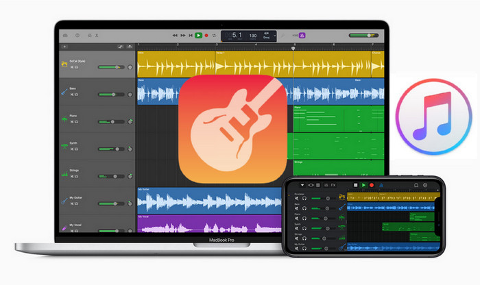 Apple Music を GarageBand に追加して編集する方法