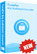TunePat Any Audiobook Converter - Audible AA/AAX のオーディオブックを MP3、M4A、M4B へ変換