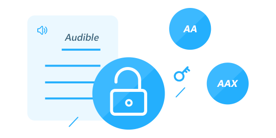 AudibleのAA/AAXオーディオブックを完璧に復号化する