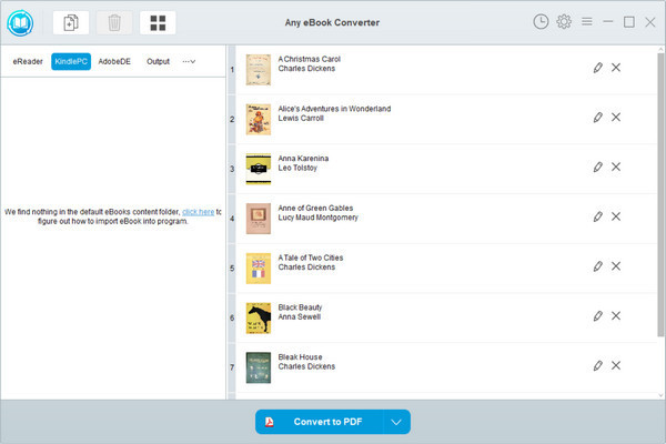 adobe 電子書籍を Any eBook Converter に追加