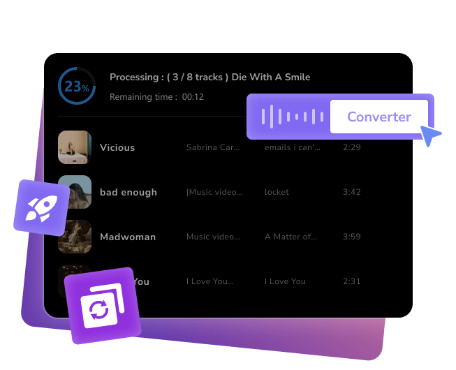SoundCloudを高速でバッチ変換
